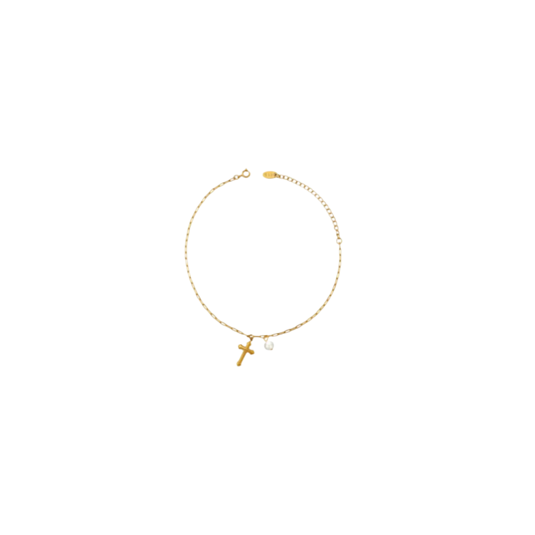 CROSS ANKLET