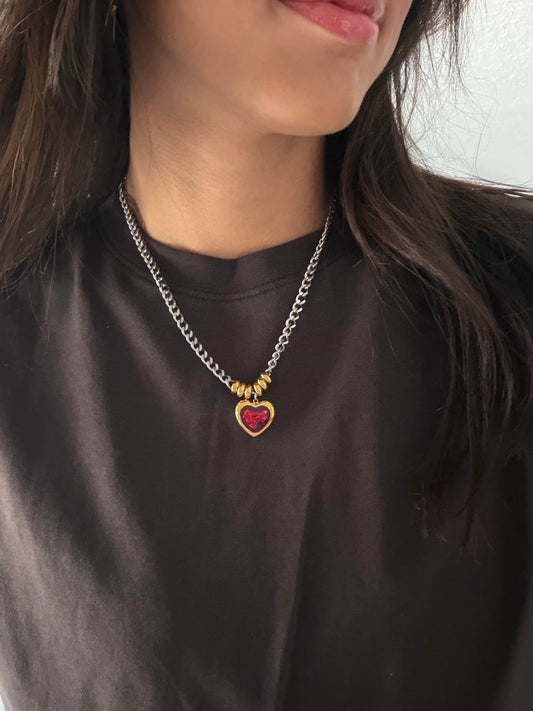 Heart 2t Necklace